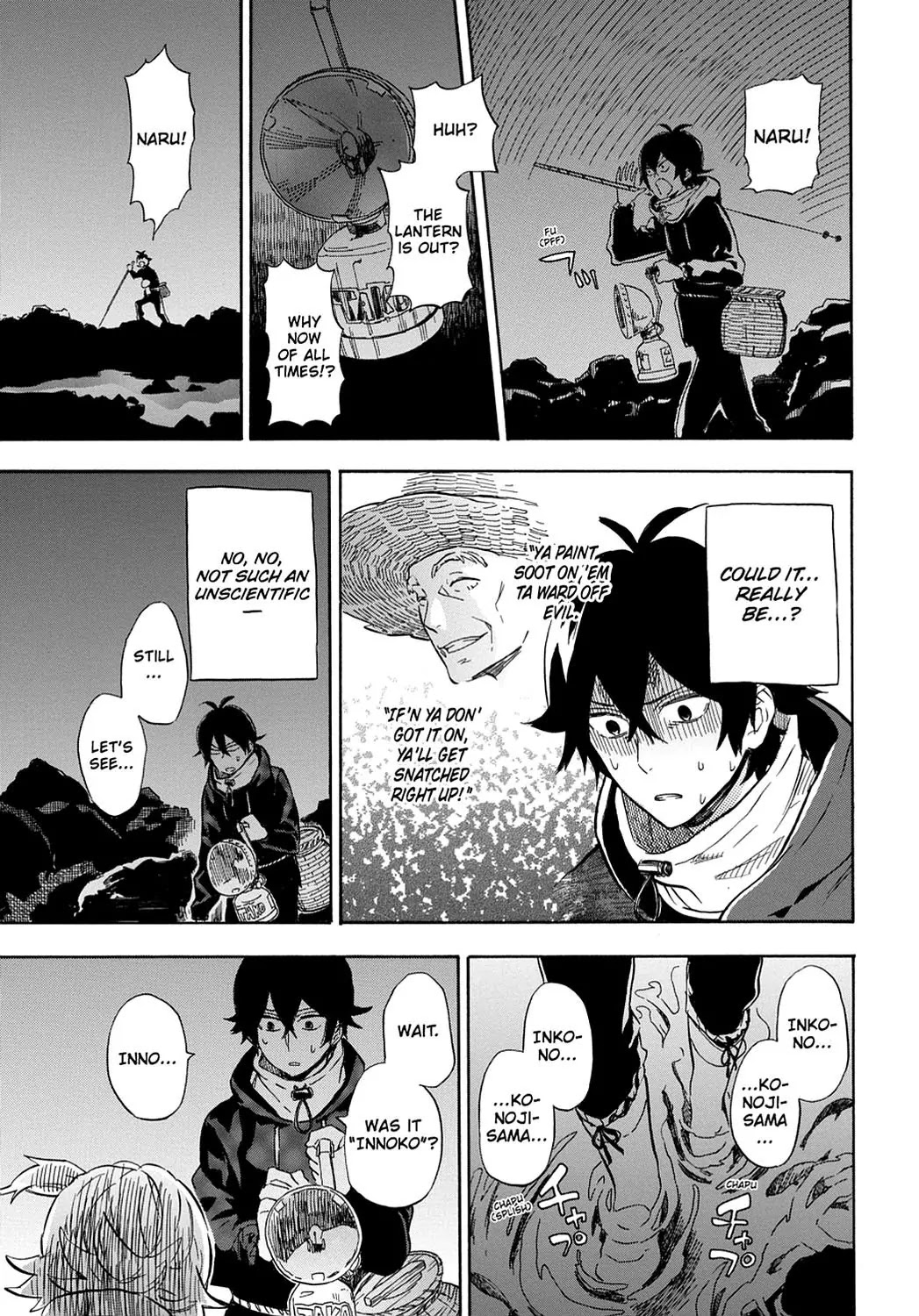 Barakamon Chapter 87 page 15 - Chapter 87: Tako-Toru/Octopus Catching