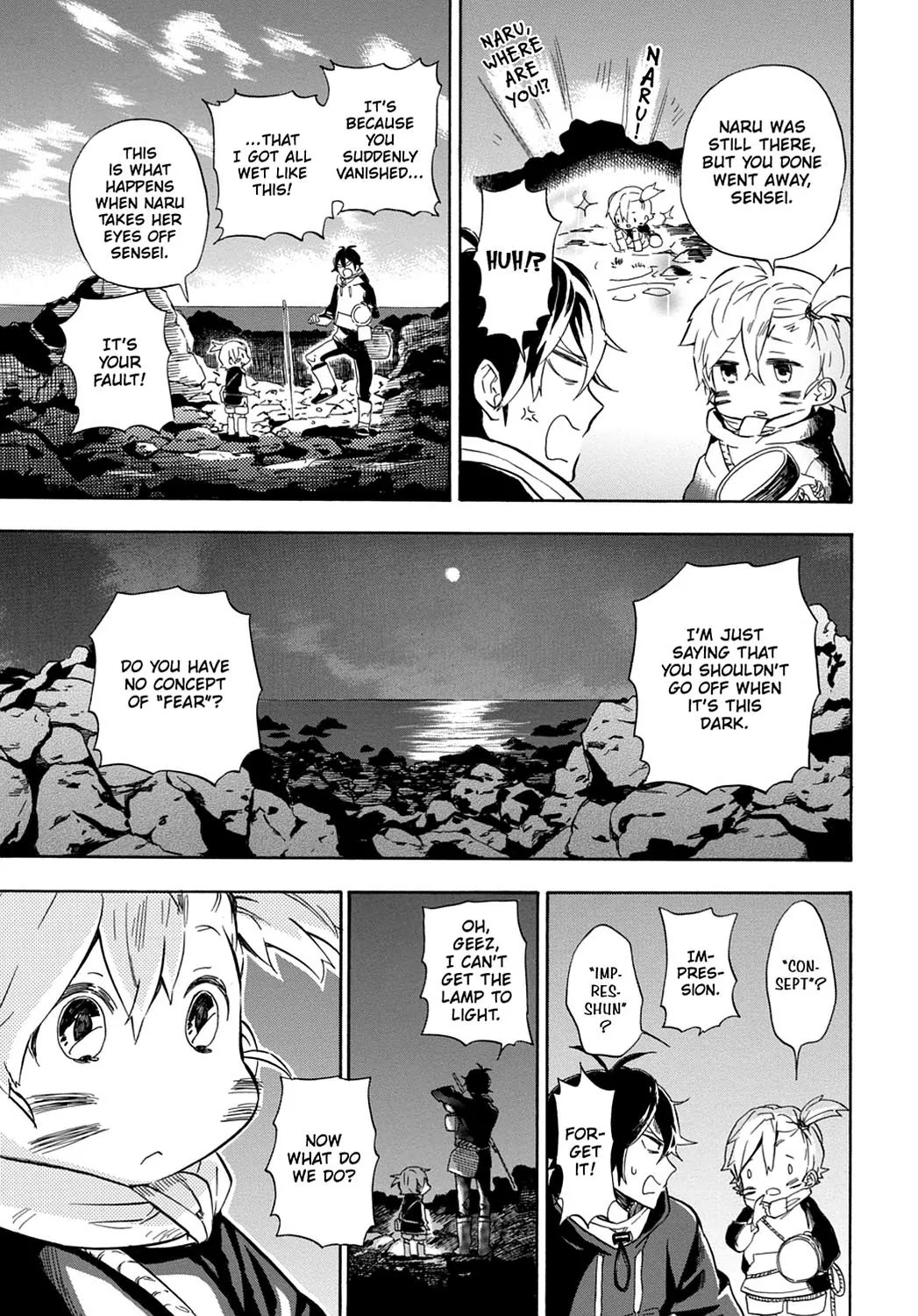 Barakamon Chapter 87 page 17 - Chapter 87: Tako-Toru/Octopus Catching