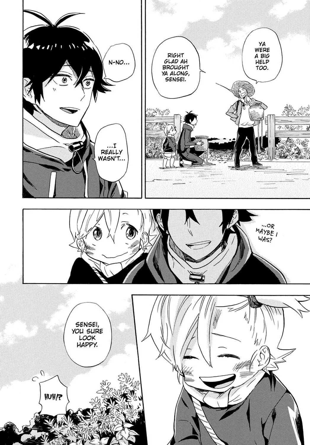 Barakamon Chapter 87 page 28 - Chapter 87: Tako-Toru/Octopus Catching