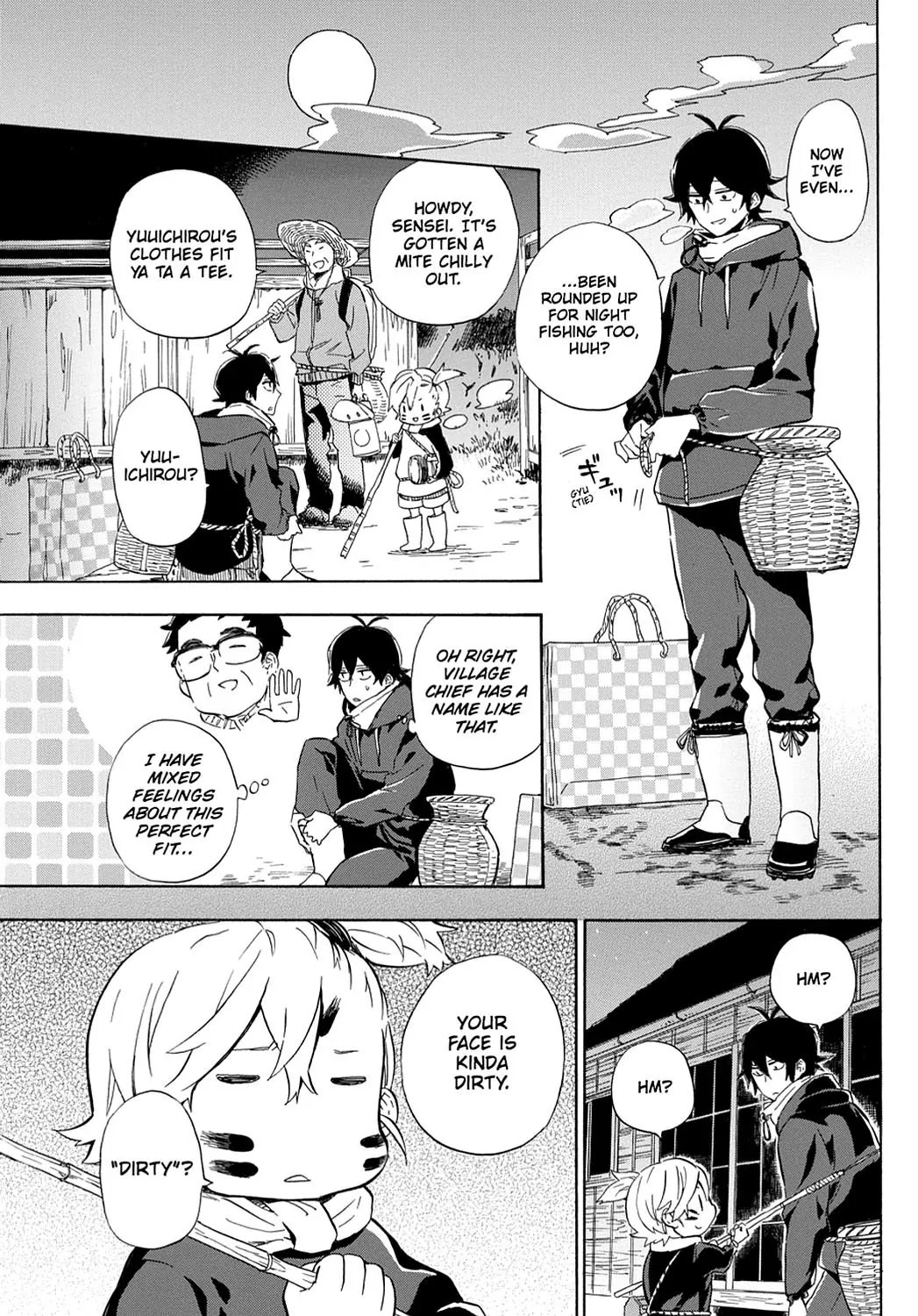 Barakamon Chapter 87 page 4 - Chapter 87: Tako-Toru/Octopus Catching