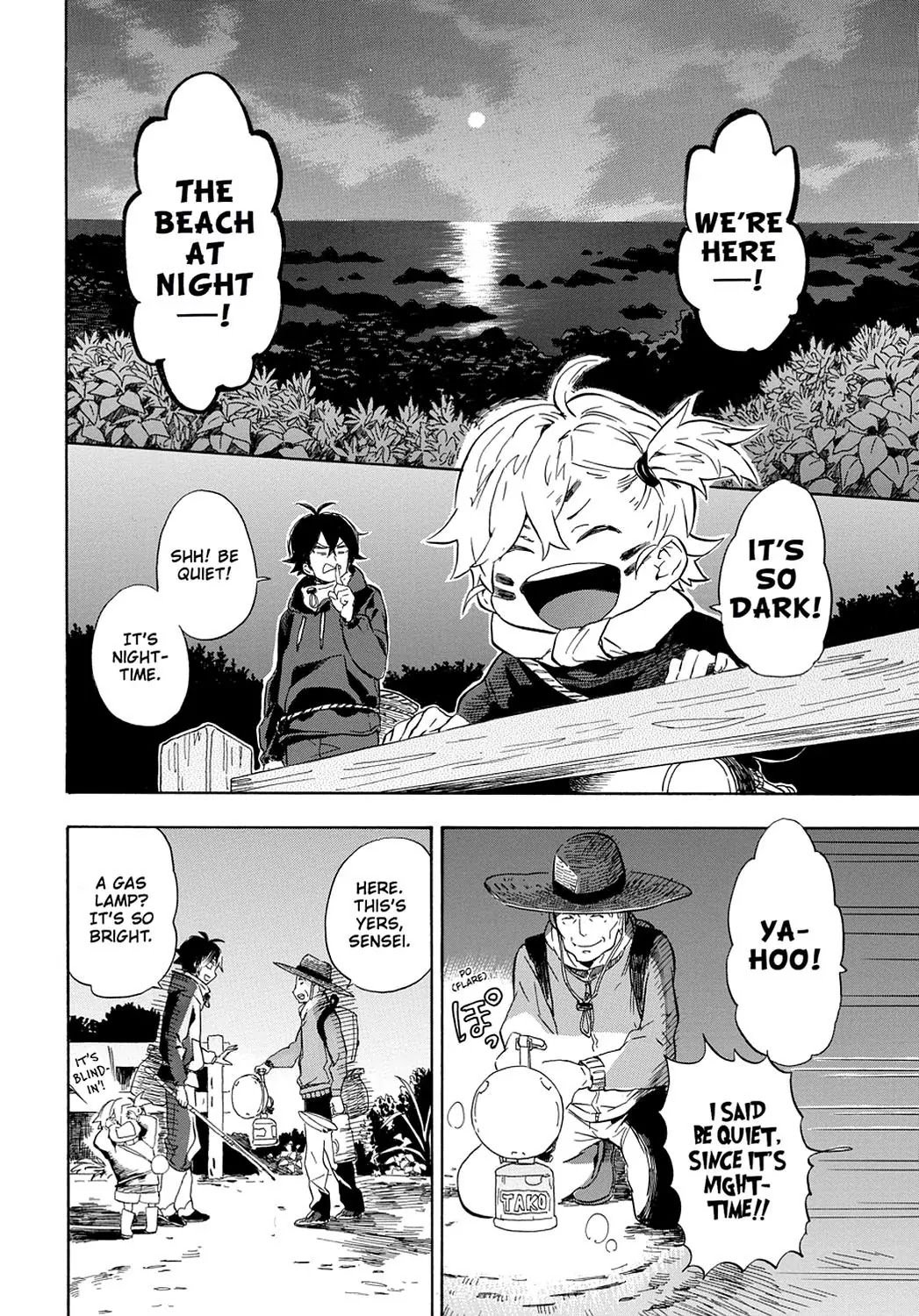 Barakamon Chapter 87 page 6 - Chapter 87: Tako-Toru/Octopus Catching