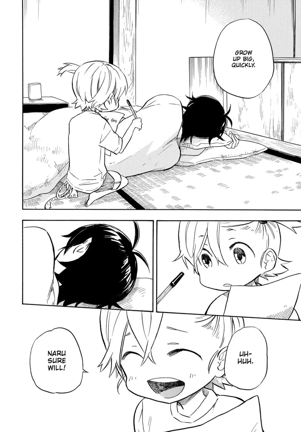 Barakamon Chapter 88 page 21 - Chapter 88: Futo Nare Yo/Grow Up Big
