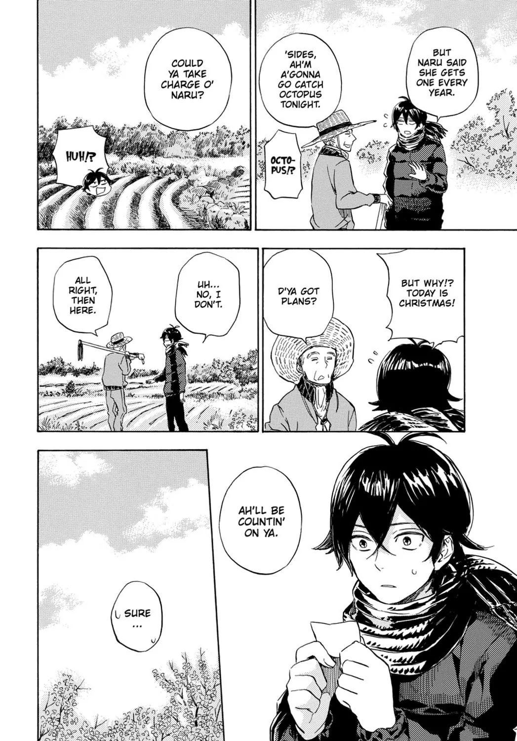 Barakamon Chapter 90 page 10 - Chapter 90: 12-24/Christmas Eve