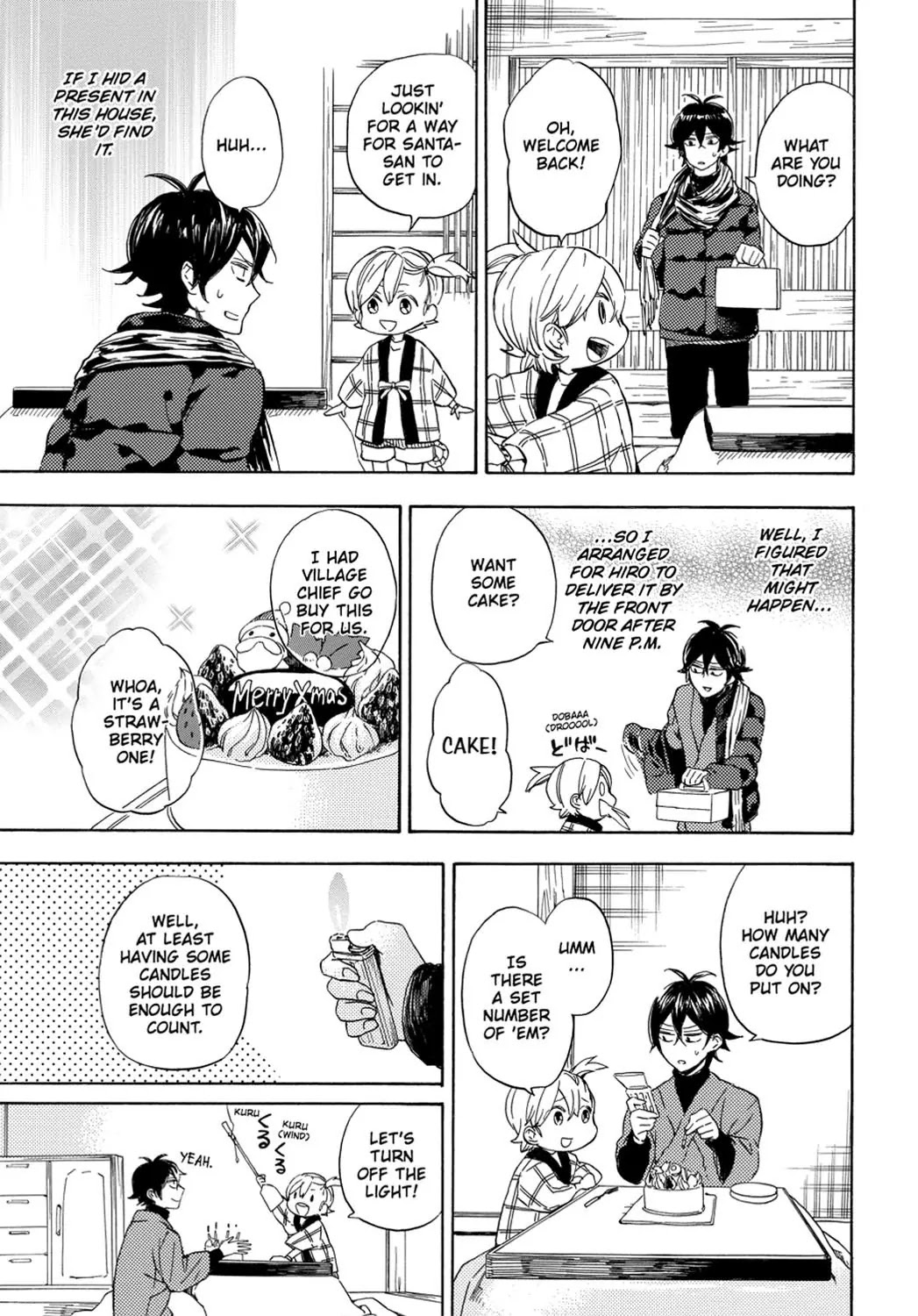 Barakamon Chapter 90 page 17 - Chapter 90: 12-24/Christmas Eve