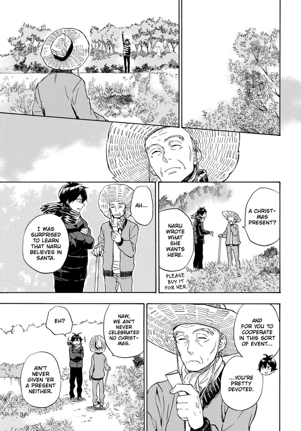 Barakamon Chapter 90 page 9 - Chapter 90: 12-24/Christmas Eve