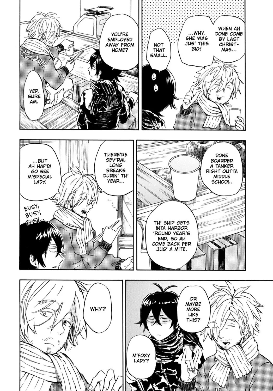 Barakamon Chapter 91 page 12 - Chapter 91: The 25th/It's Christmas, But More Importantly...