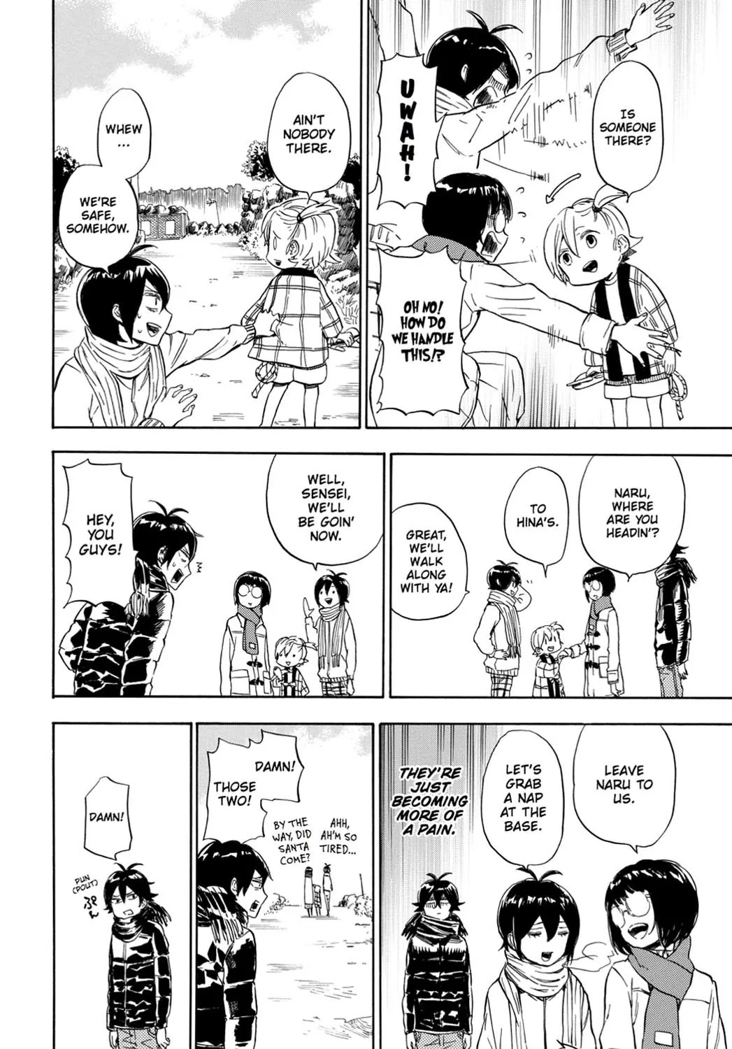 Barakamon Chapter 91 page 8 - Chapter 91: The 25th/It's Christmas, But More Importantly...