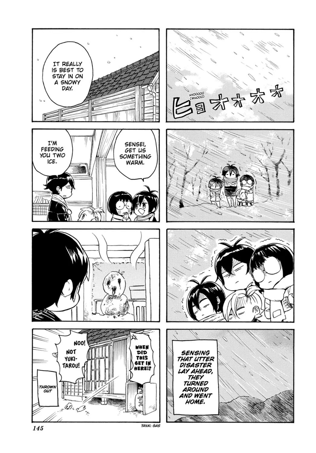 Barakamon Chapter 92.5 page 9 - Chapter 92.5: [Special Addendum] One Cold Day