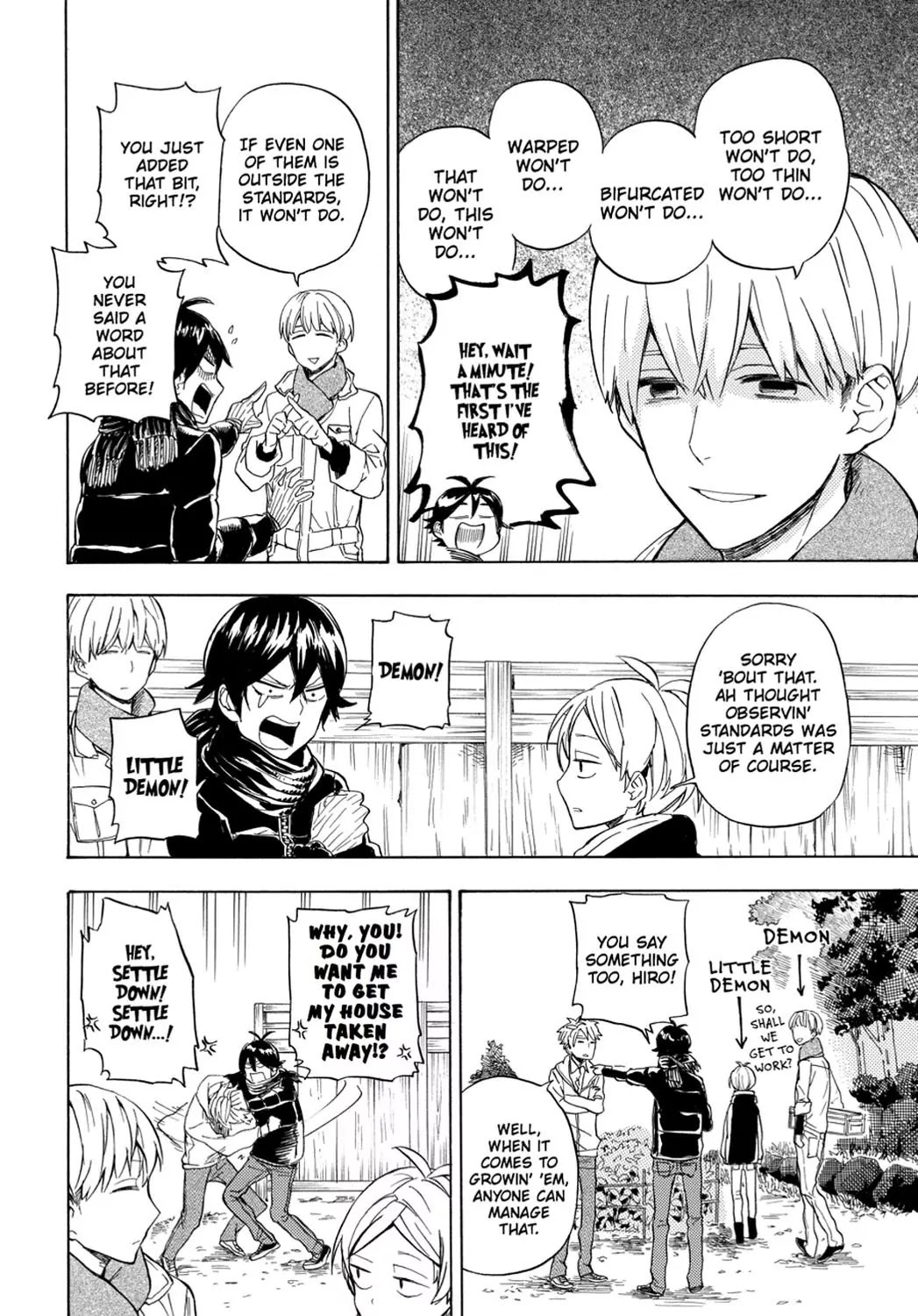 Barakamon Chapter 93 page 10 - Chapter 93: Toshi No Ban/New Year's Eve
