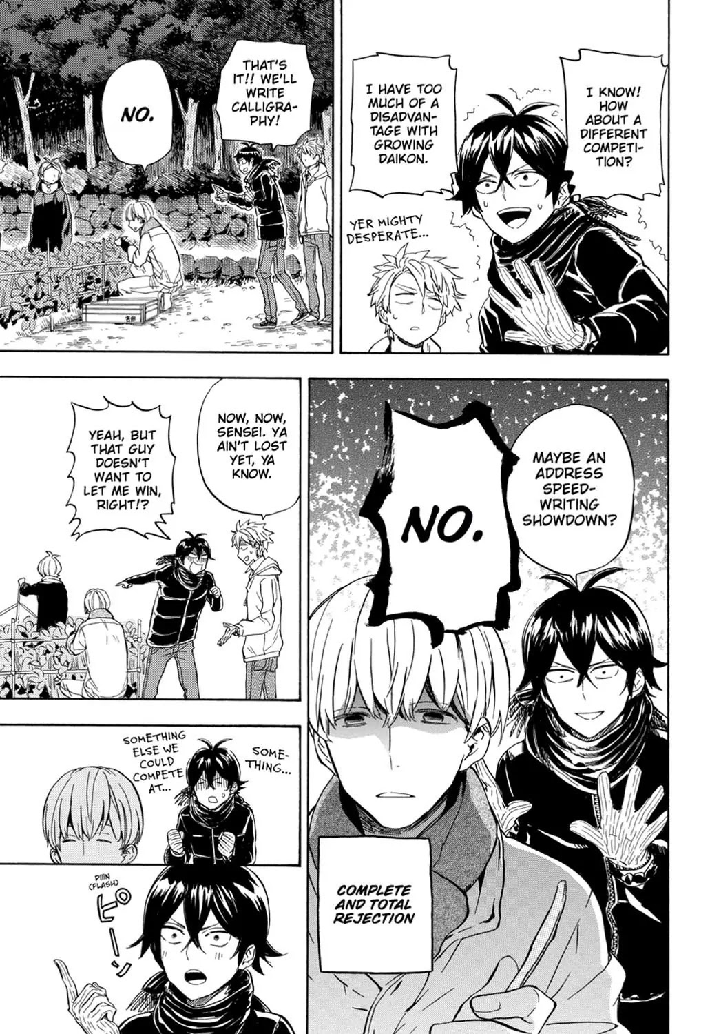Barakamon Chapter 93 page 11 - Chapter 93: Toshi No Ban/New Year's Eve