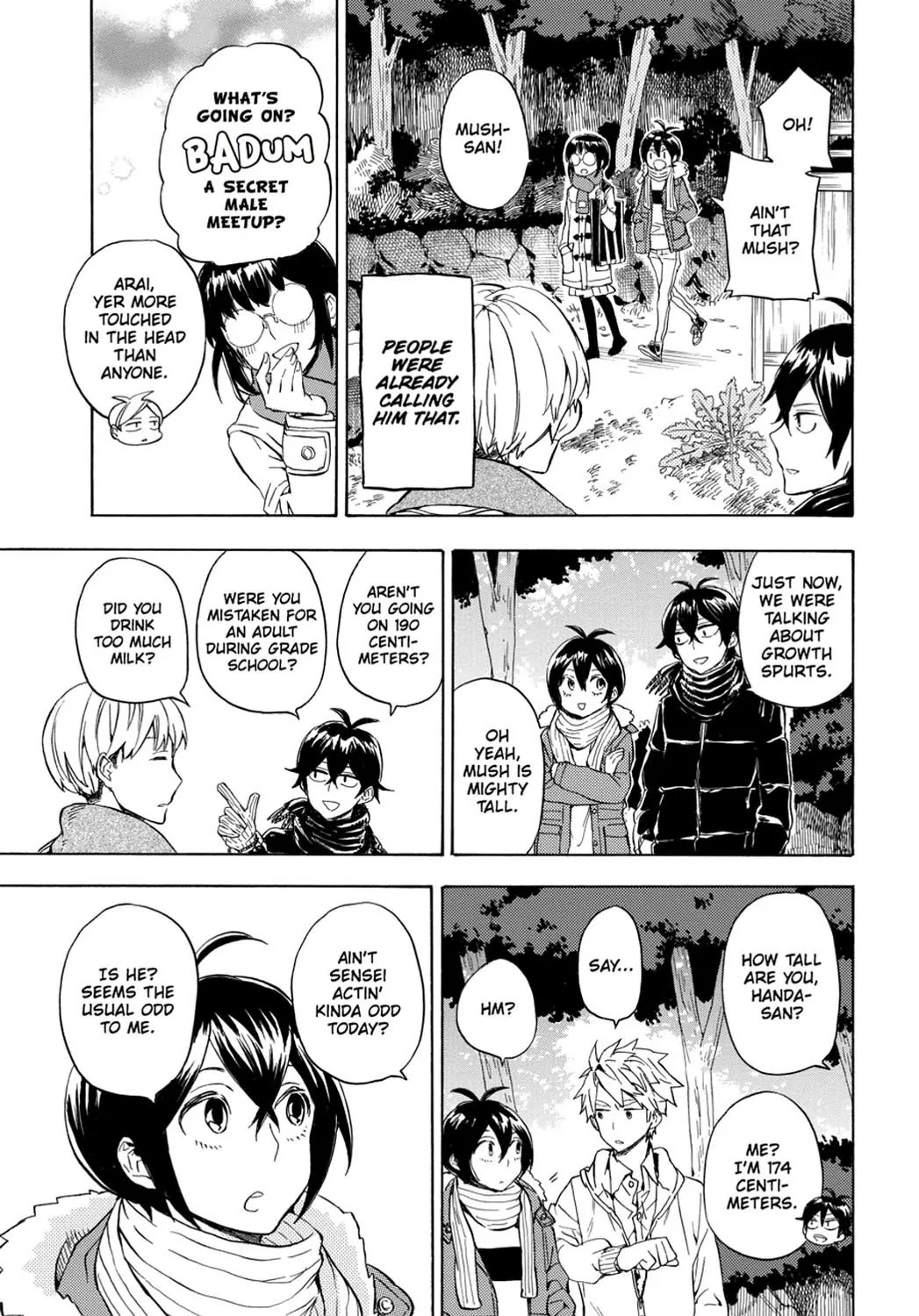 Barakamon Chapter 93 page 15 - Chapter 93: Toshi No Ban/New Year's Eve