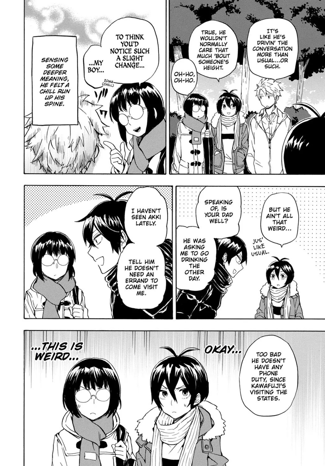Barakamon Chapter 93 page 16 - Chapter 93: Toshi No Ban/New Year's Eve