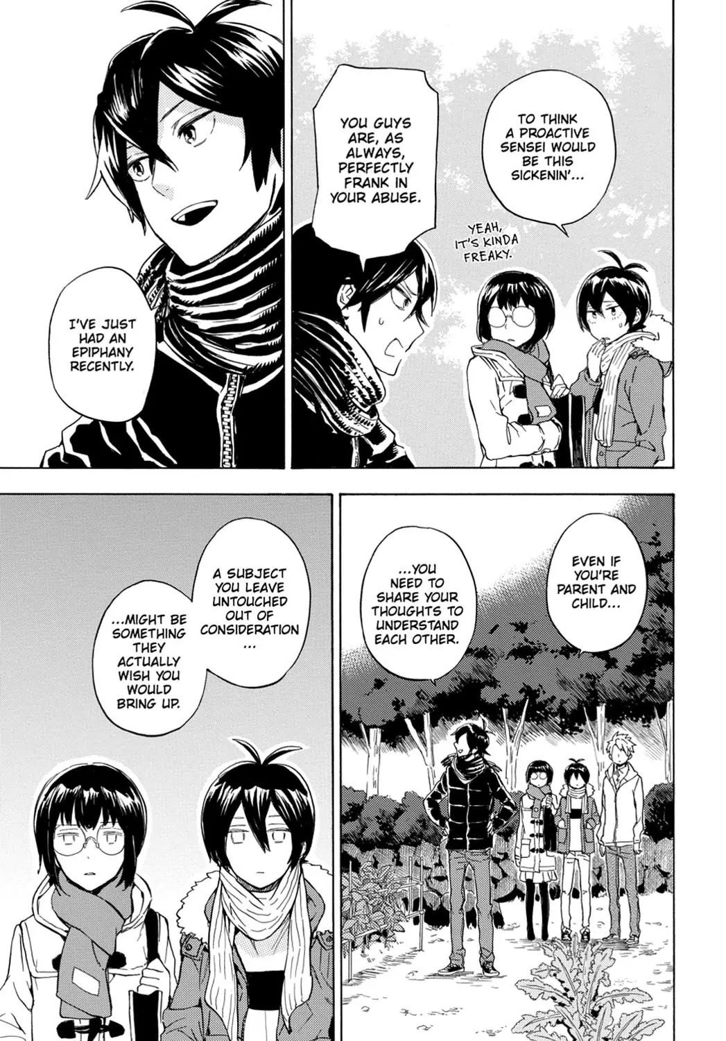 Barakamon Chapter 93 page 17 - Chapter 93: Toshi No Ban/New Year's Eve