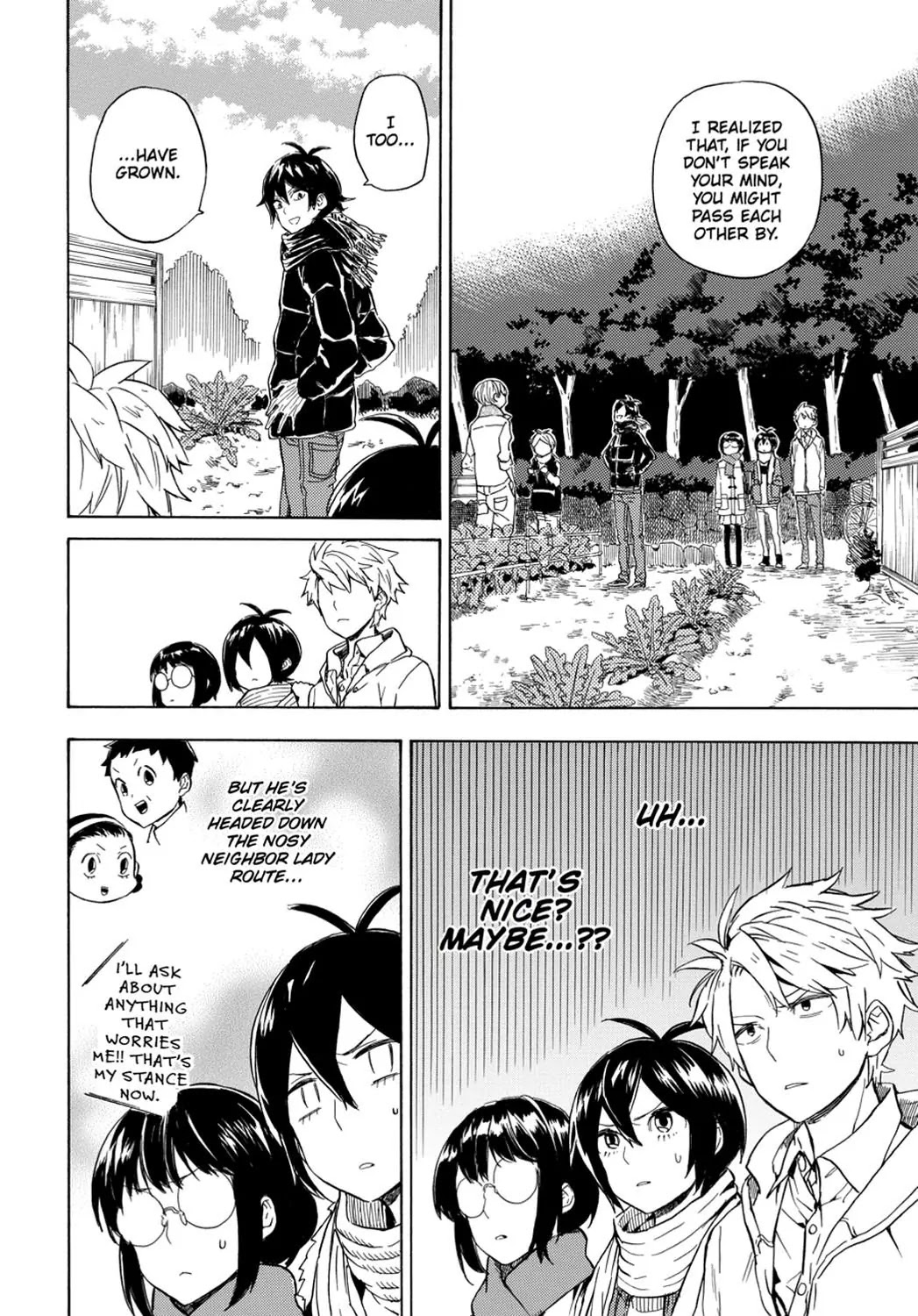 Barakamon Chapter 93 page 18 - Chapter 93: Toshi No Ban/New Year's Eve