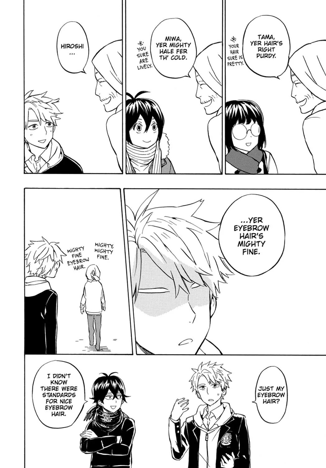 Barakamon Chapter 93 page 38 - Chapter 93: Toshi No Ban/New Year's Eve