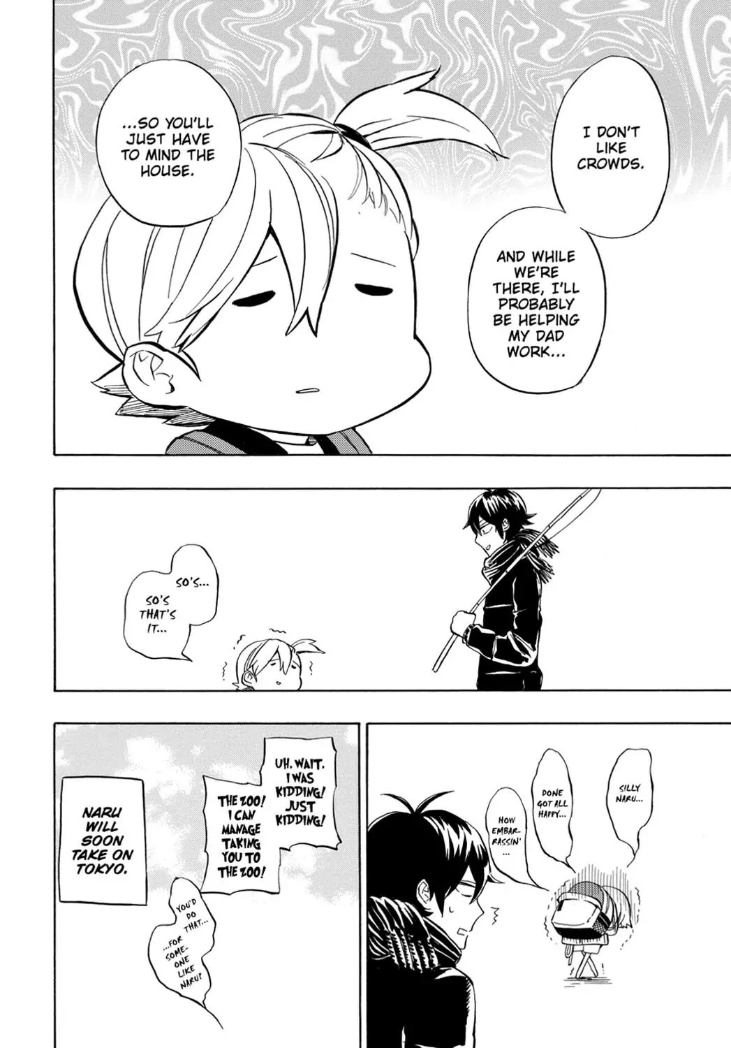 Barakamon Chapter 93 page 40 - Chapter 93: Toshi No Ban/New Year's Eve
