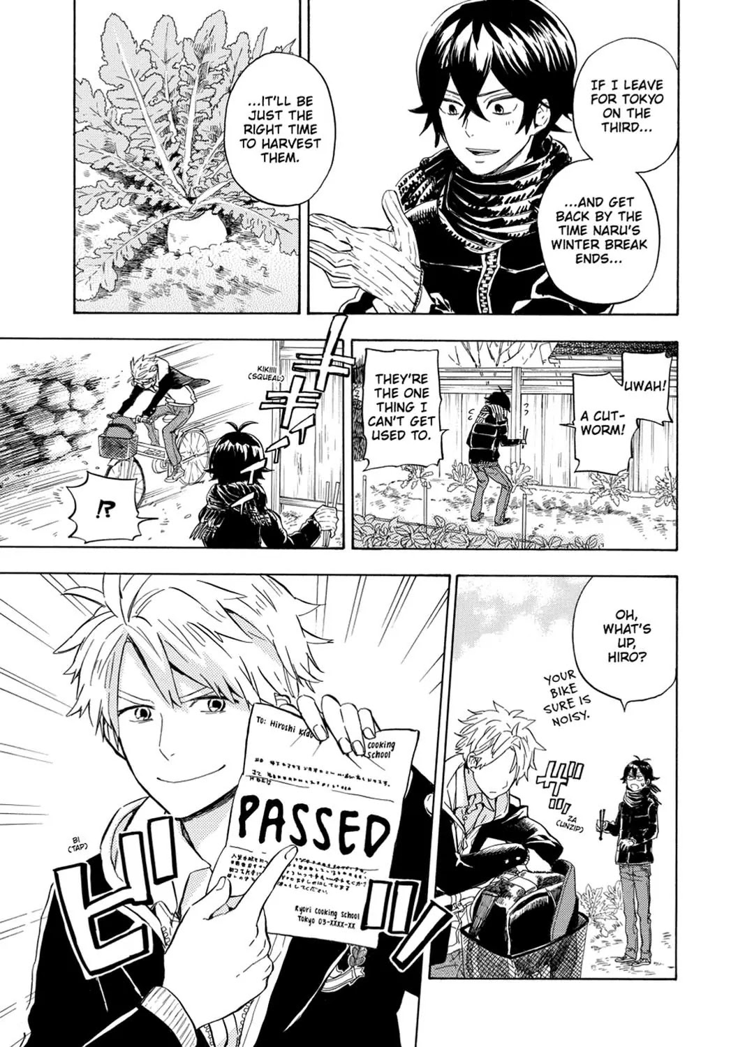 Barakamon Chapter 93 page 5 - Chapter 93: Toshi No Ban/New Year's Eve