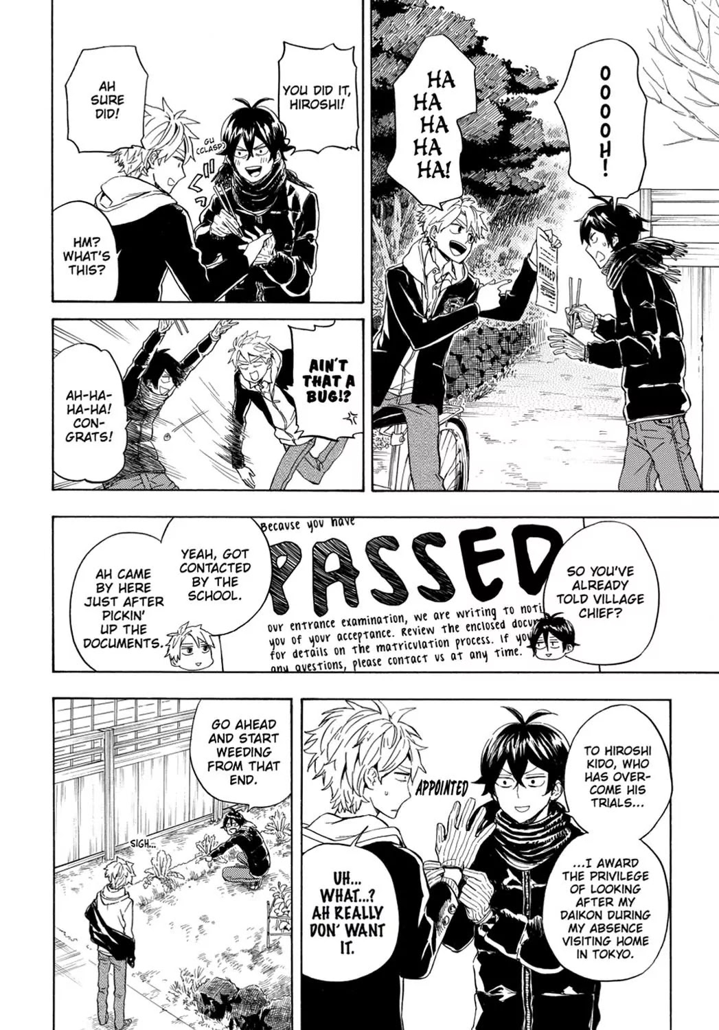 Barakamon Chapter 93 page 6 - Chapter 93: Toshi No Ban/New Year's Eve