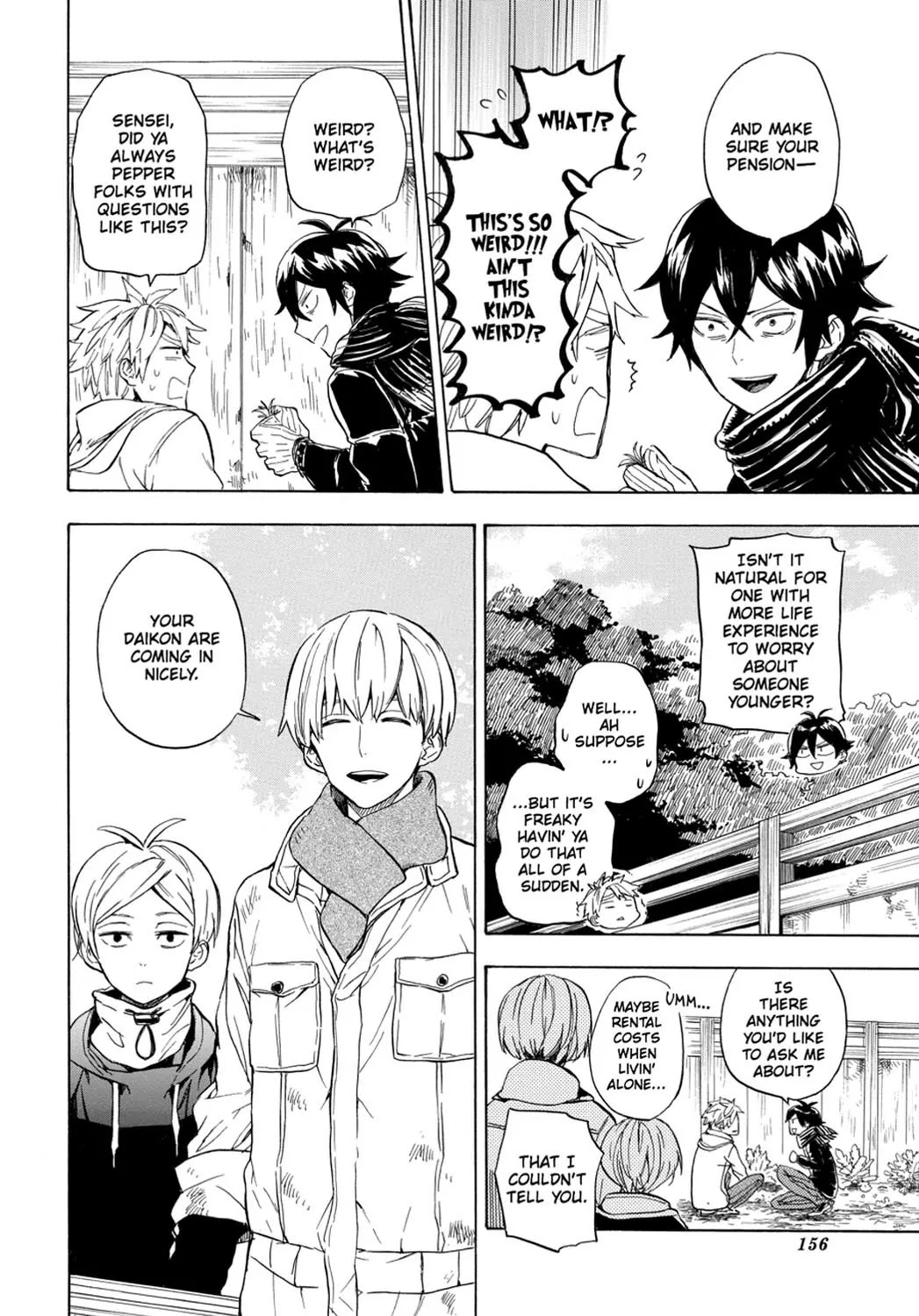 Barakamon Chapter 93 page 8 - Chapter 93: Toshi No Ban/New Year's Eve