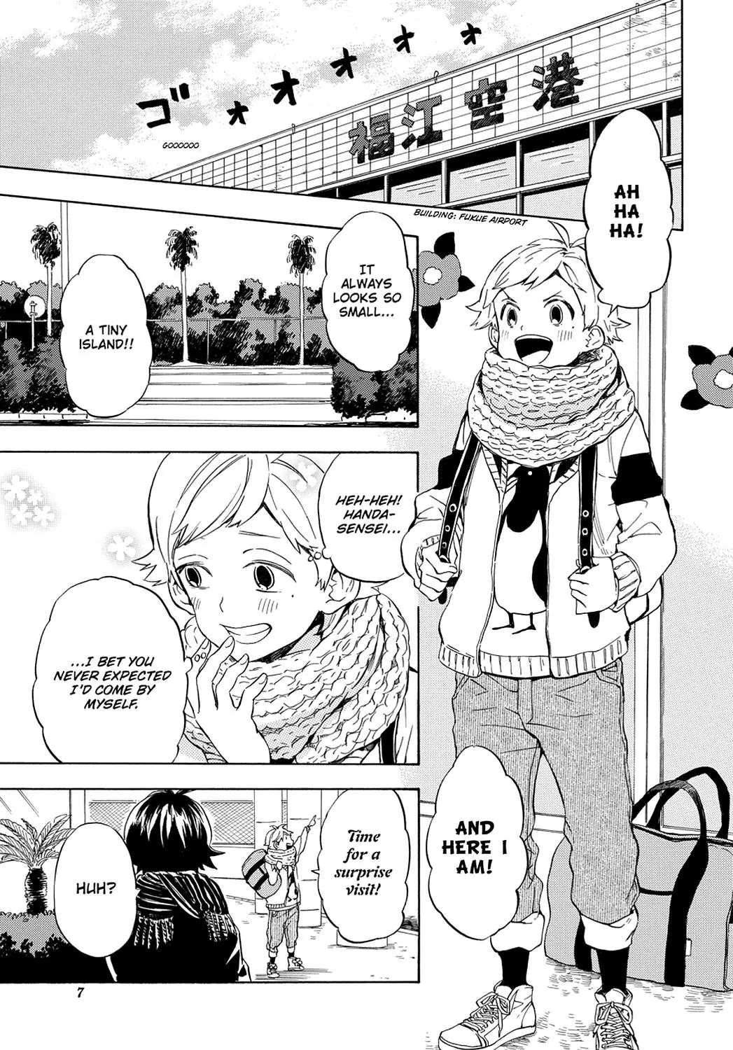 Barakamon Chapter 94 page 8 - Chapter 94: Tokyo Ni Ikken/We're Going to Tokyo