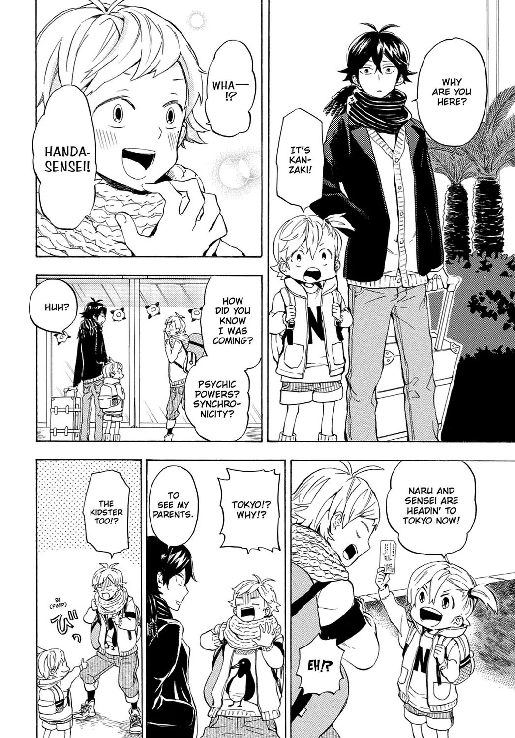 Barakamon Chapter 94 page 9 - Chapter 94: Tokyo Ni Ikken/We're Going to Tokyo