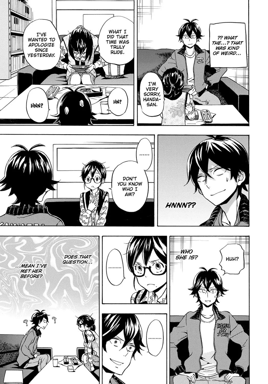 Barakamon Chapter 95 page 15 - Chapter 95: Kase/Helping Out