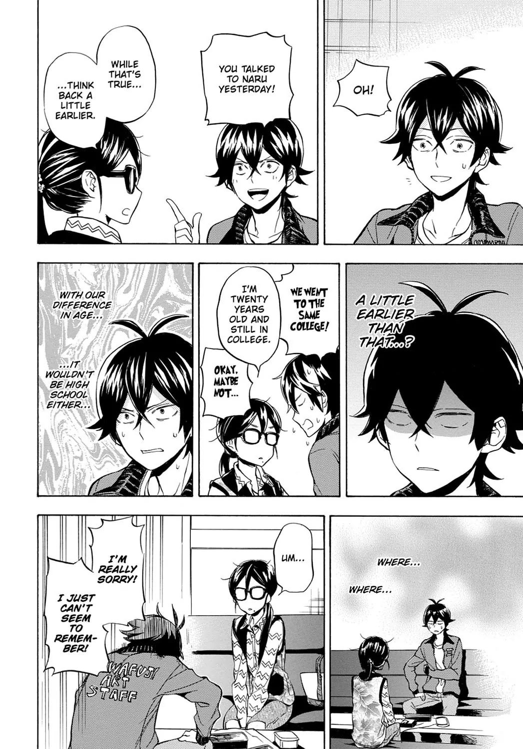 Barakamon Chapter 95 page 16 - Chapter 95: Kase/Helping Out