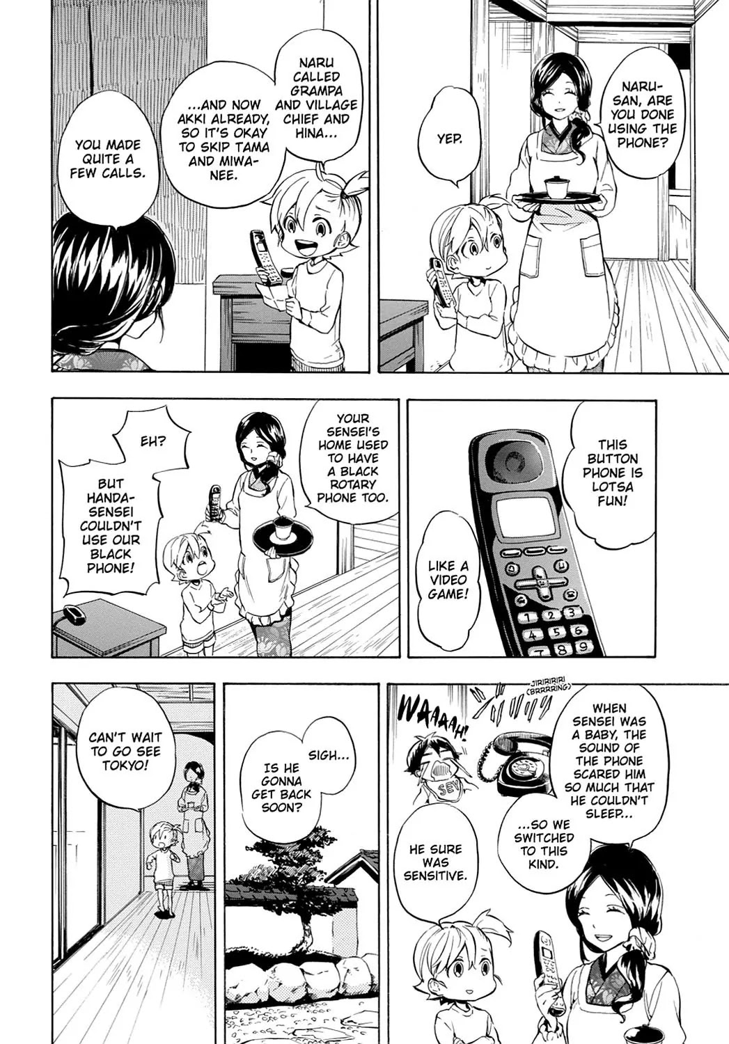 Barakamon Chapter 95 page 2 - Chapter 95: Kase/Helping Out