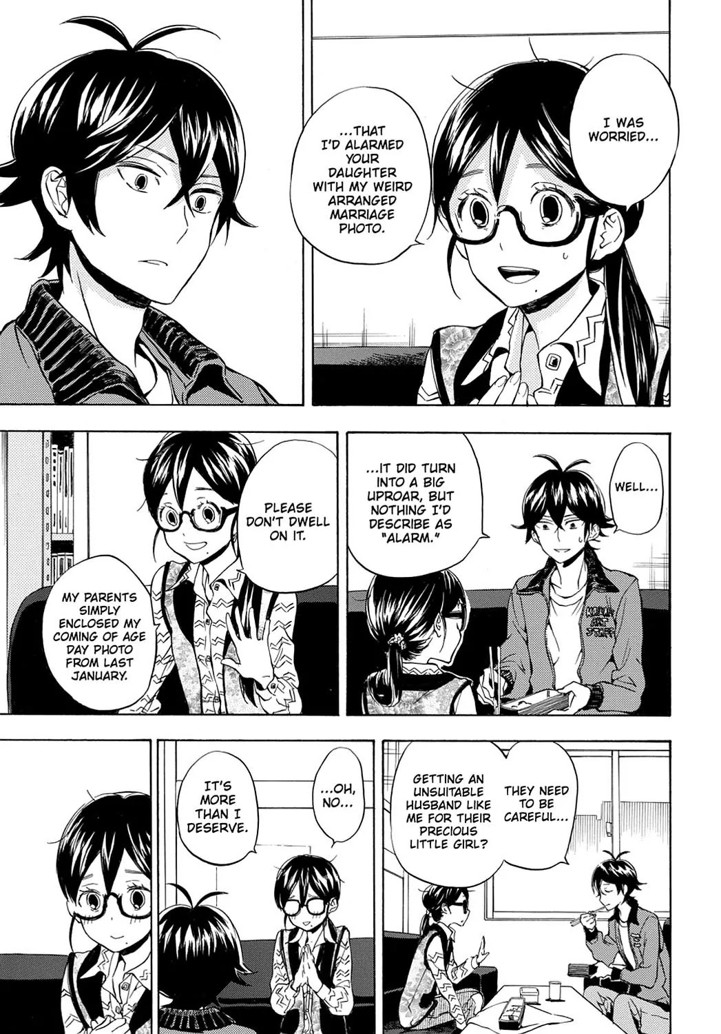 Barakamon Chapter 95 page 21 - Chapter 95: Kase/Helping Out