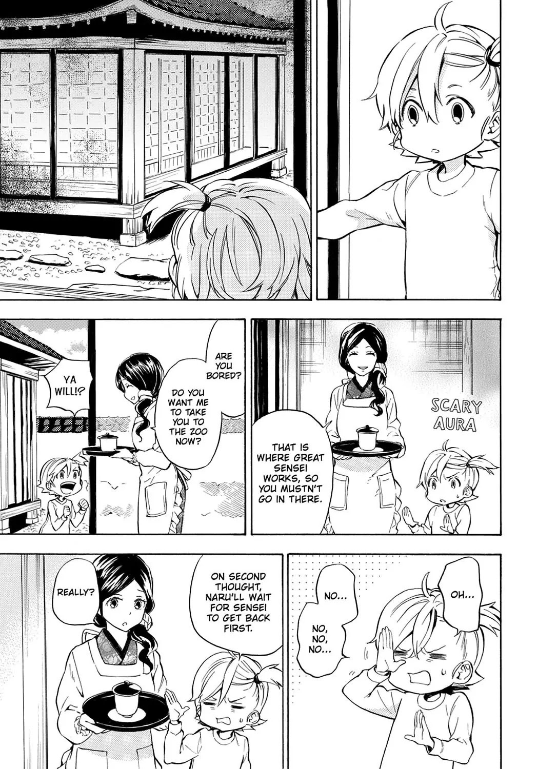 Barakamon Chapter 95 page 3 - Chapter 95: Kase/Helping Out