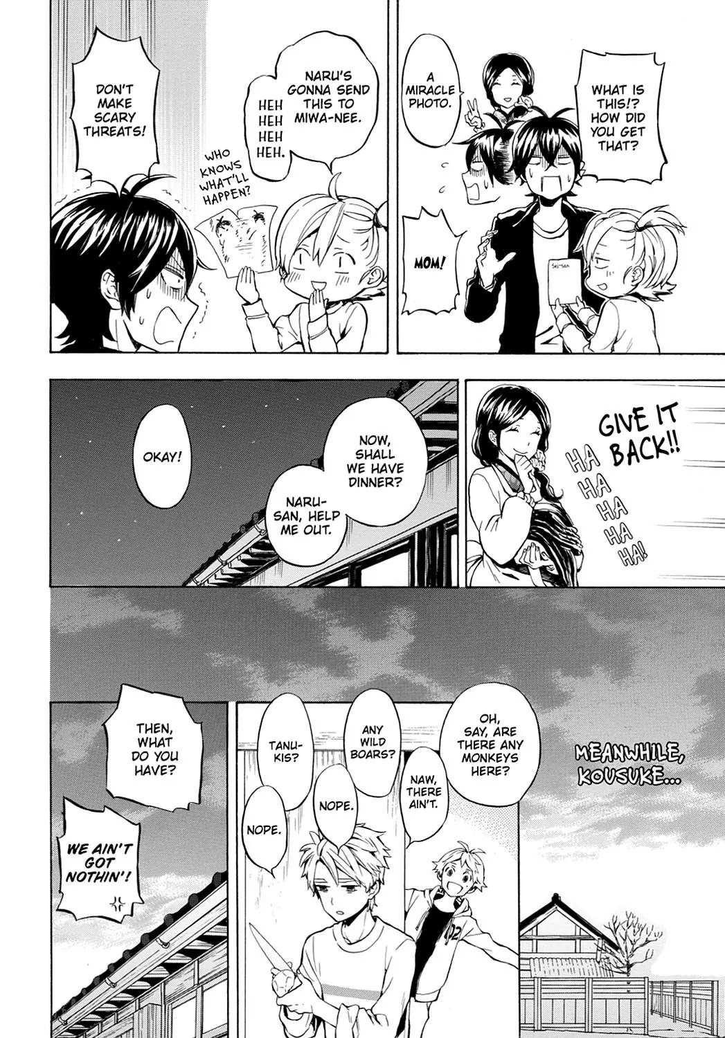 Barakamon Chapter 95 page 30 - Chapter 95: Kase/Helping Out