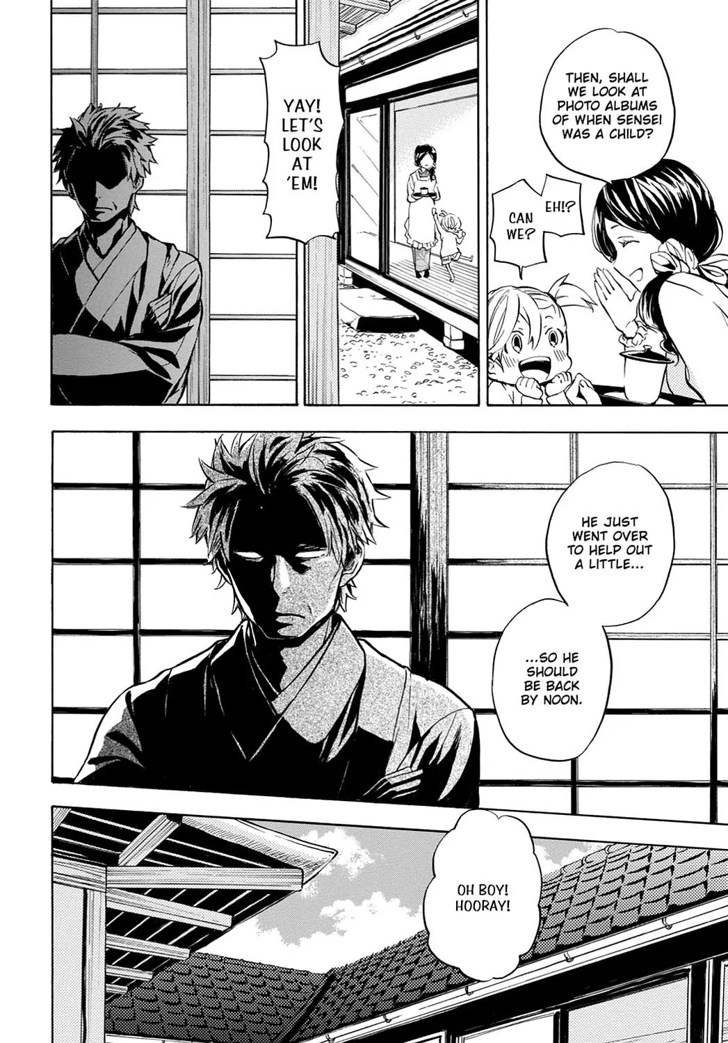 Barakamon Chapter 95 page 4 - Chapter 95: Kase/Helping Out
