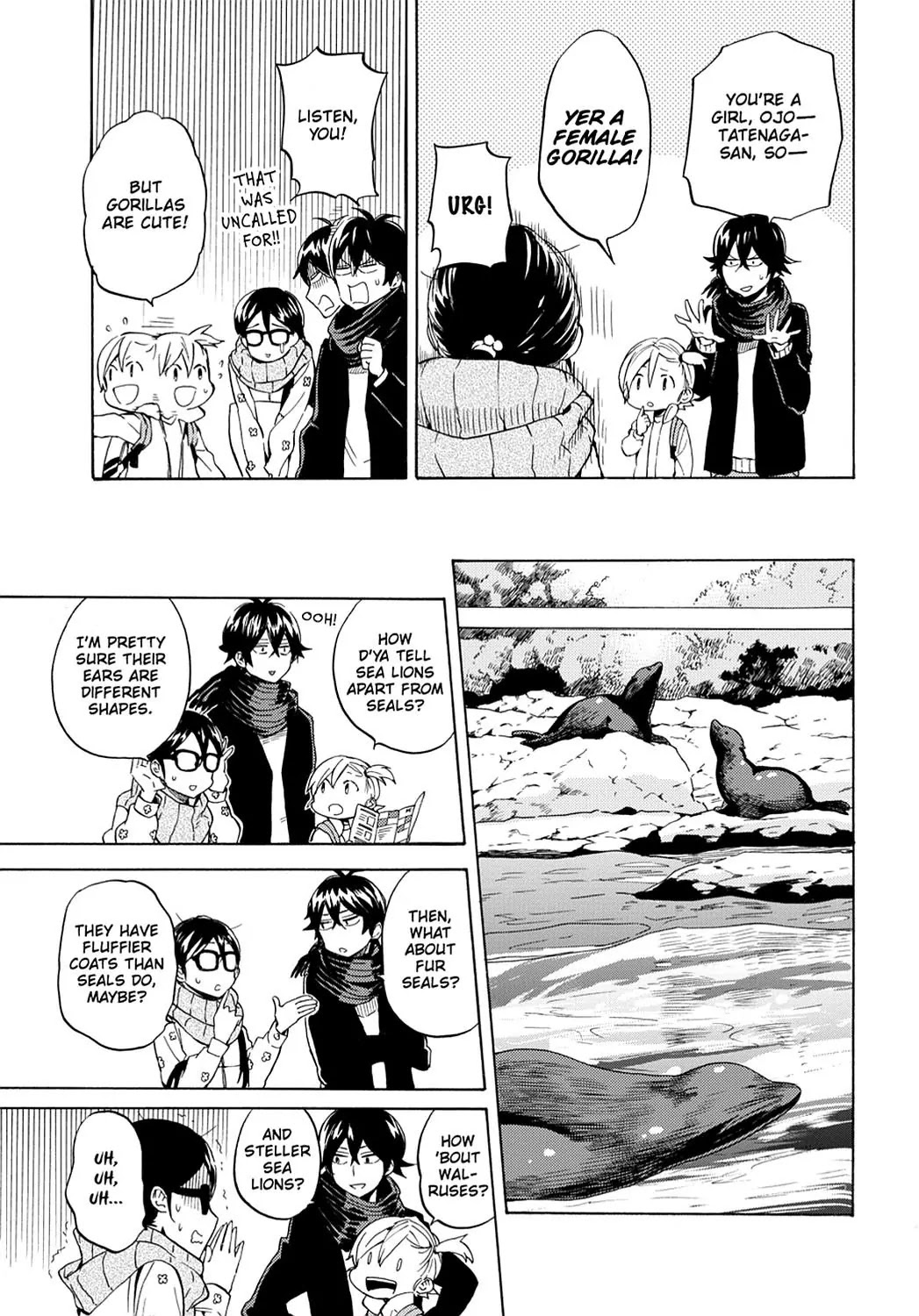 Barakamon Chapter 96 page 11 - Chapter 96: Doubutsun Ottoko/The Zoo