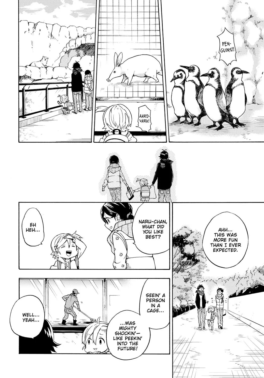Barakamon Chapter 96 page 20 - Chapter 96: Doubutsun Ottoko/The Zoo