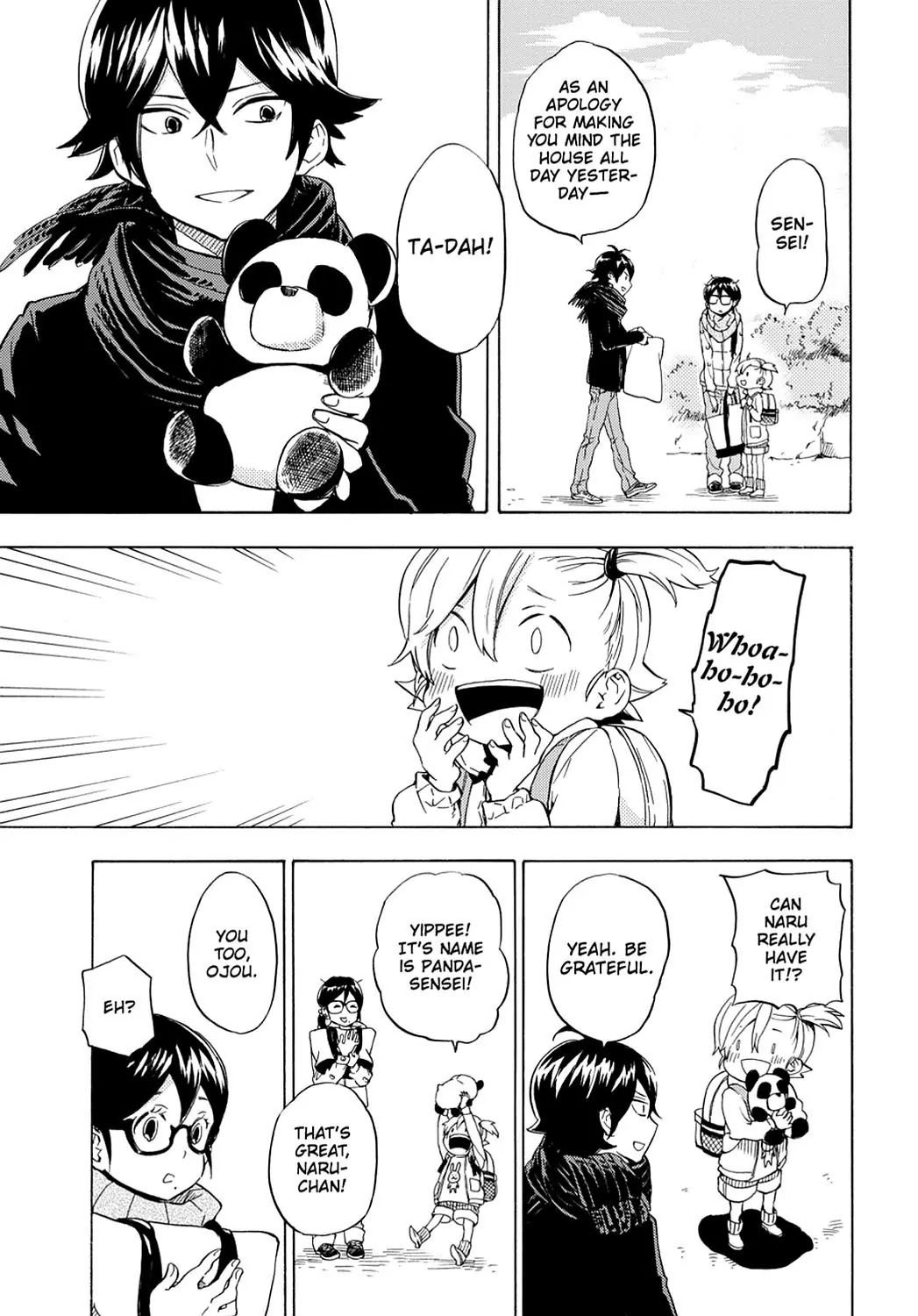 Barakamon Chapter 96 page 25 - Chapter 96: Doubutsun Ottoko/The Zoo