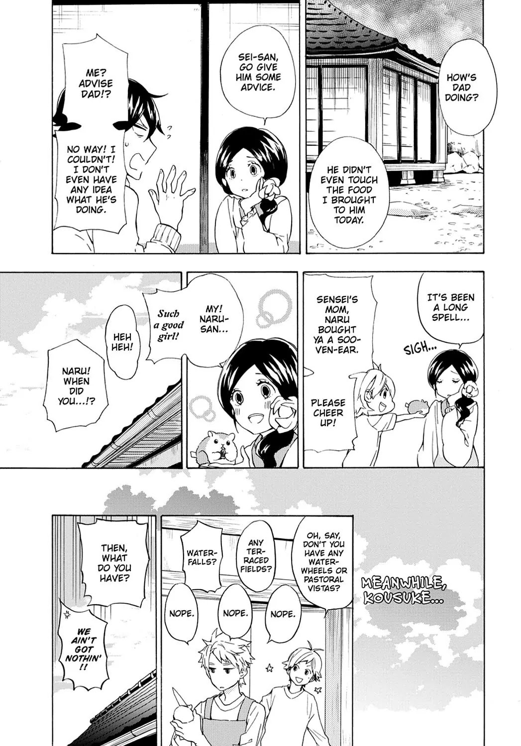 Barakamon Chapter 96 page 29 - Chapter 96: Doubutsun Ottoko/The Zoo