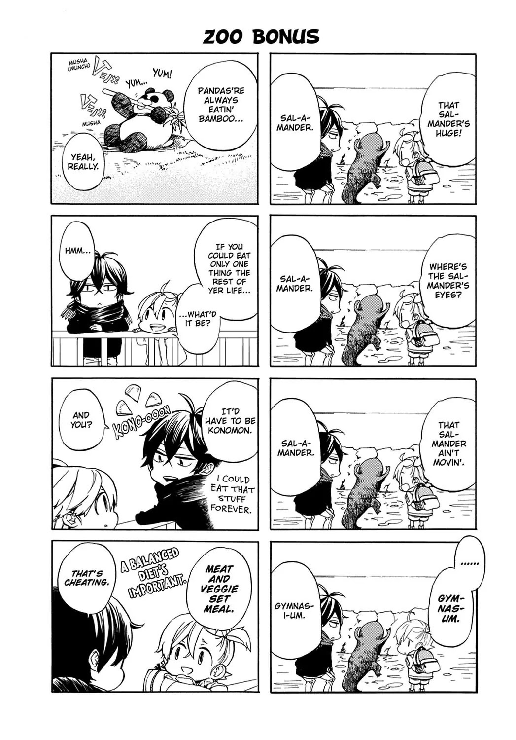Barakamon Chapter 96 page 31 - Chapter 96: Doubutsun Ottoko/The Zoo