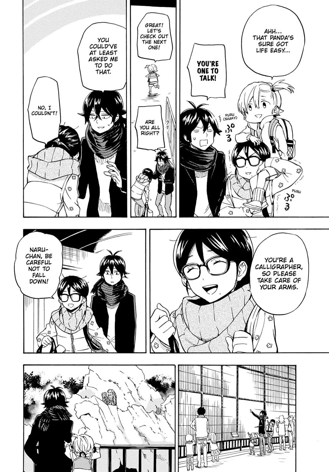 Barakamon Chapter 96 page 8 - Chapter 96: Doubutsun Ottoko/The Zoo