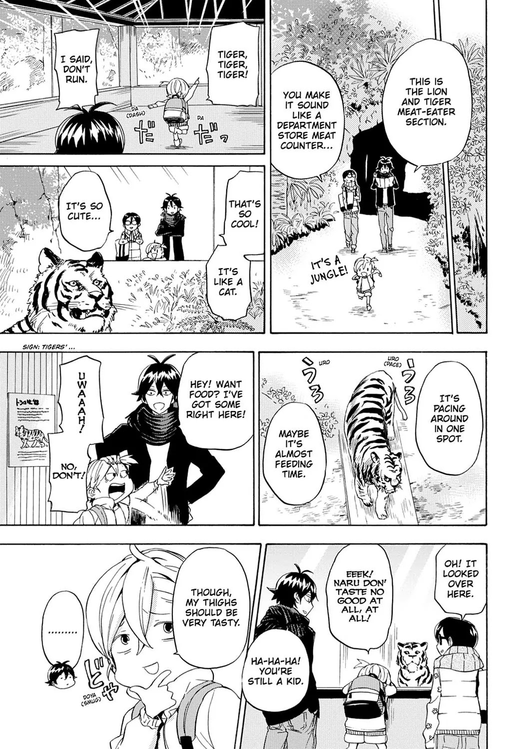 Barakamon Chapter 96 page 9 - Chapter 96: Doubutsun Ottoko/The Zoo
