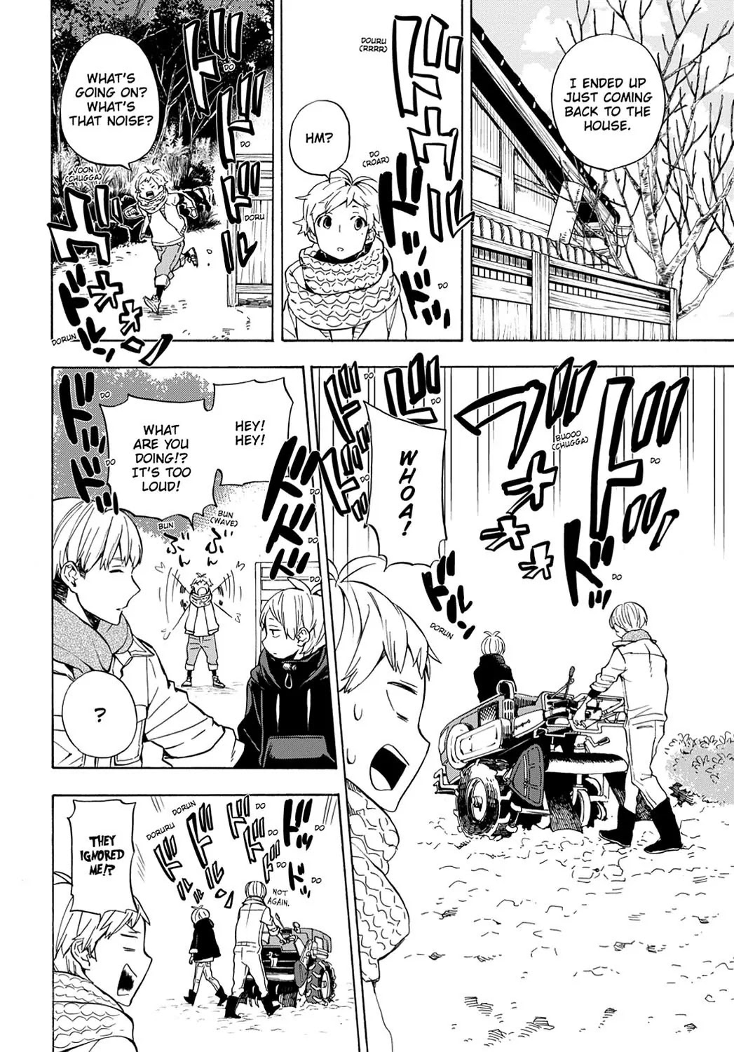 Barakamon Chapter 97 page 10 - Chapter 97: Kousuke Wa Himason Shicho/Kousuke Is Acting Unemployed