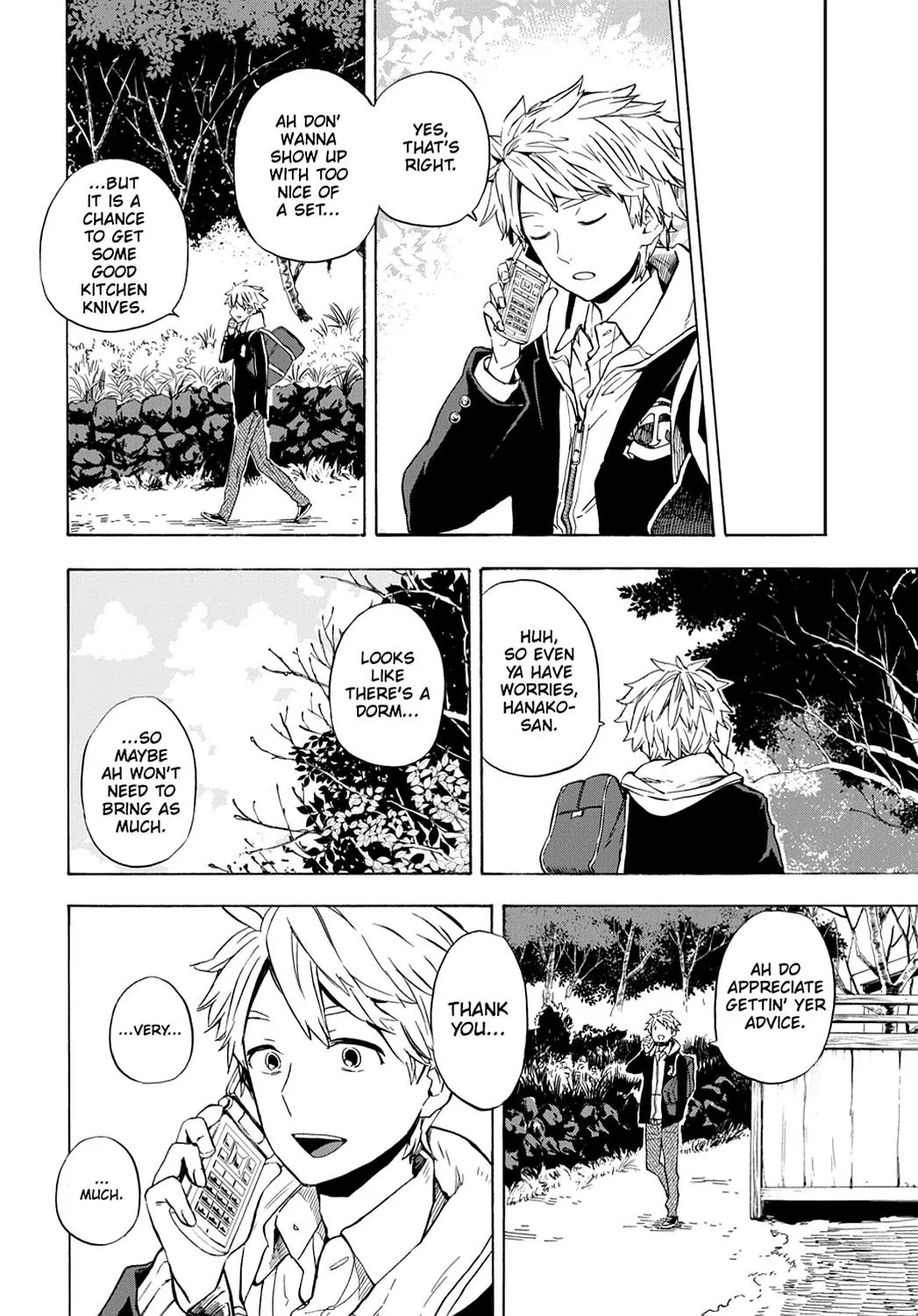 Barakamon Chapter 97 page 14 - Chapter 97: Kousuke Wa Himason Shicho/Kousuke Is Acting Unemployed