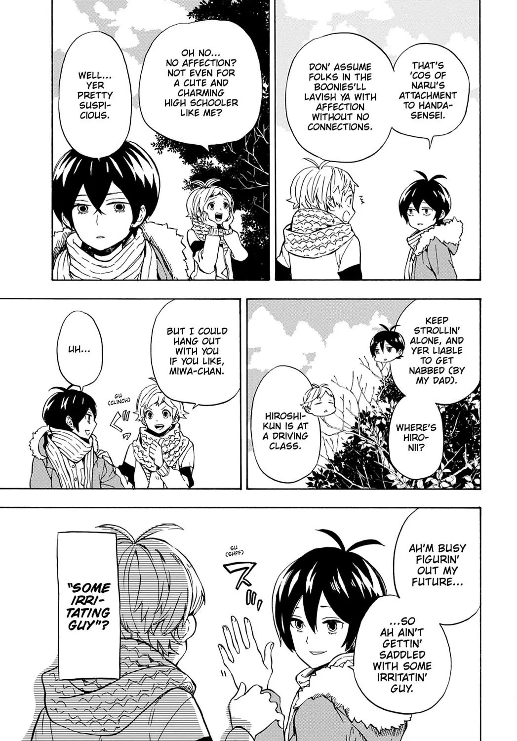 Barakamon Chapter 97 page 5 - Chapter 97: Kousuke Wa Himason Shicho/Kousuke Is Acting Unemployed