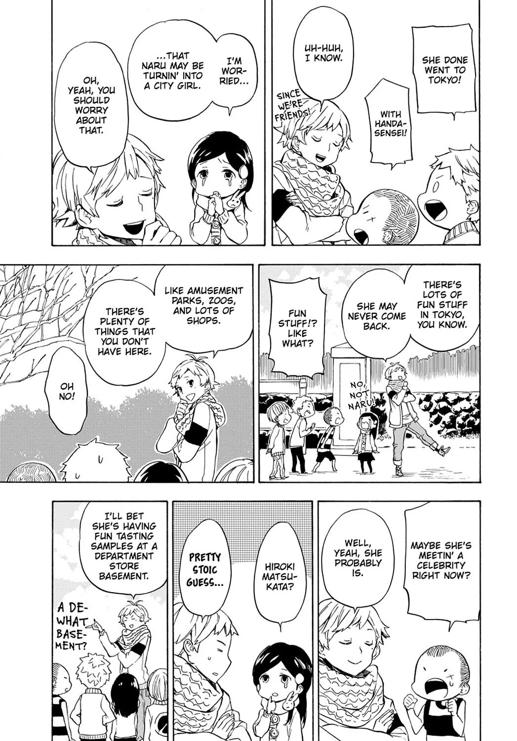 Barakamon Chapter 97 page 7 - Chapter 97: Kousuke Wa Himason Shicho/Kousuke Is Acting Unemployed