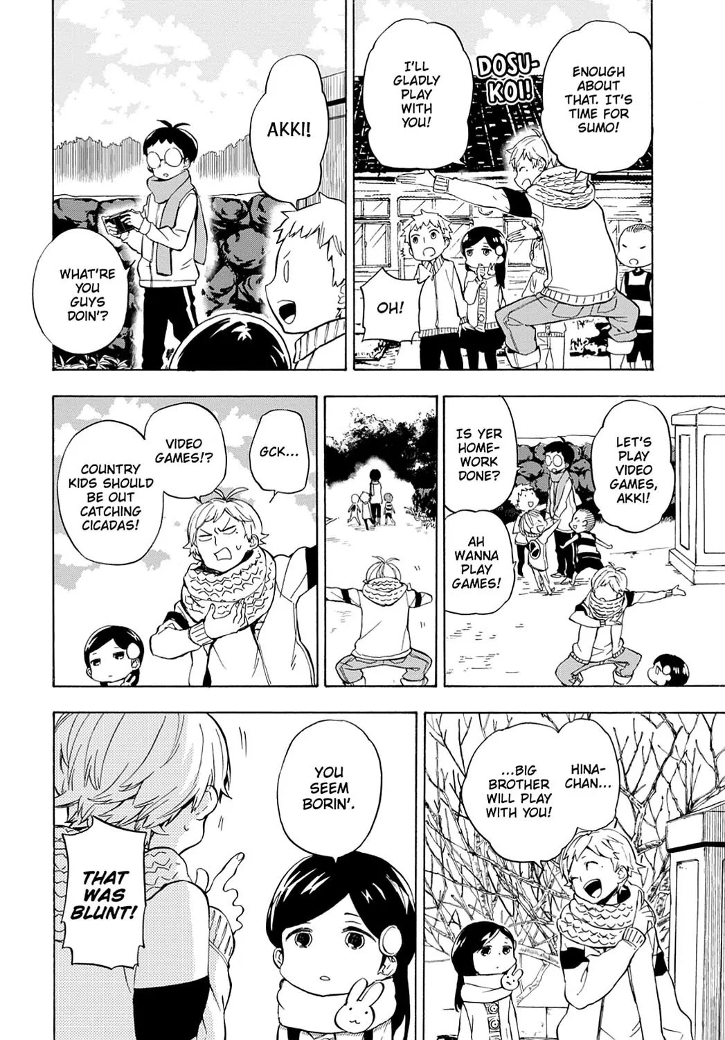 Barakamon Chapter 97 page 8 - Chapter 97: Kousuke Wa Himason Shicho/Kousuke Is Acting Unemployed
