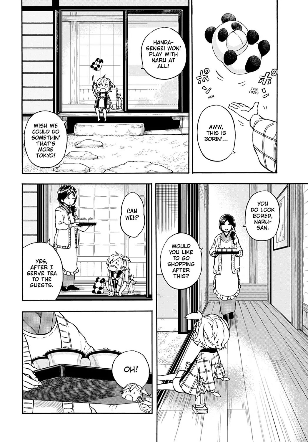 Barakamon Chapter 98 page 18 - Chapter 98: Toton Shigo Ba Mi/Watching My Father At Work