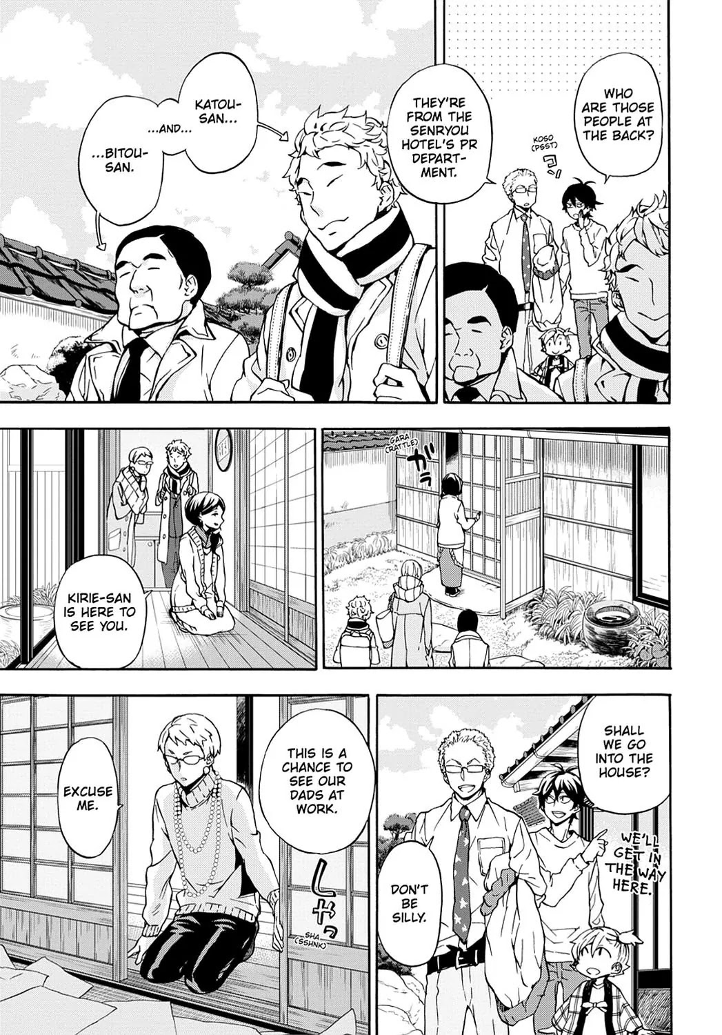 Barakamon Chapter 98 page 7 - Chapter 98: Toton Shigo Ba Mi/Watching My Father At Work