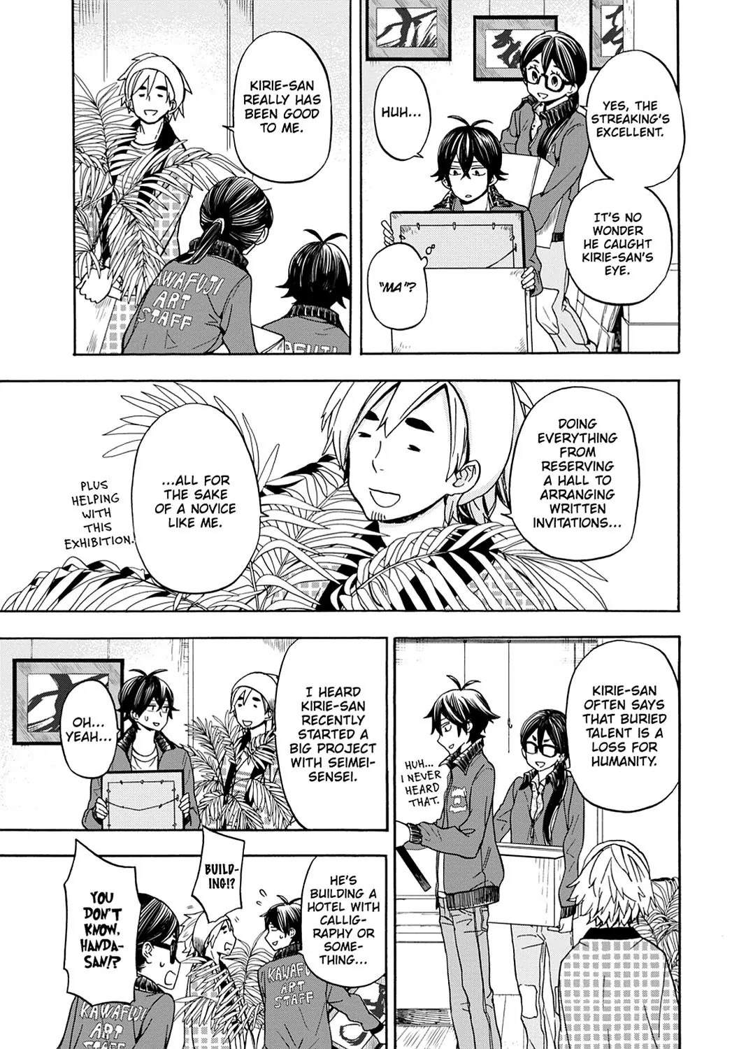 Barakamon Chapter 99 page 13 - Chapter 99: Modo?/Going Home?