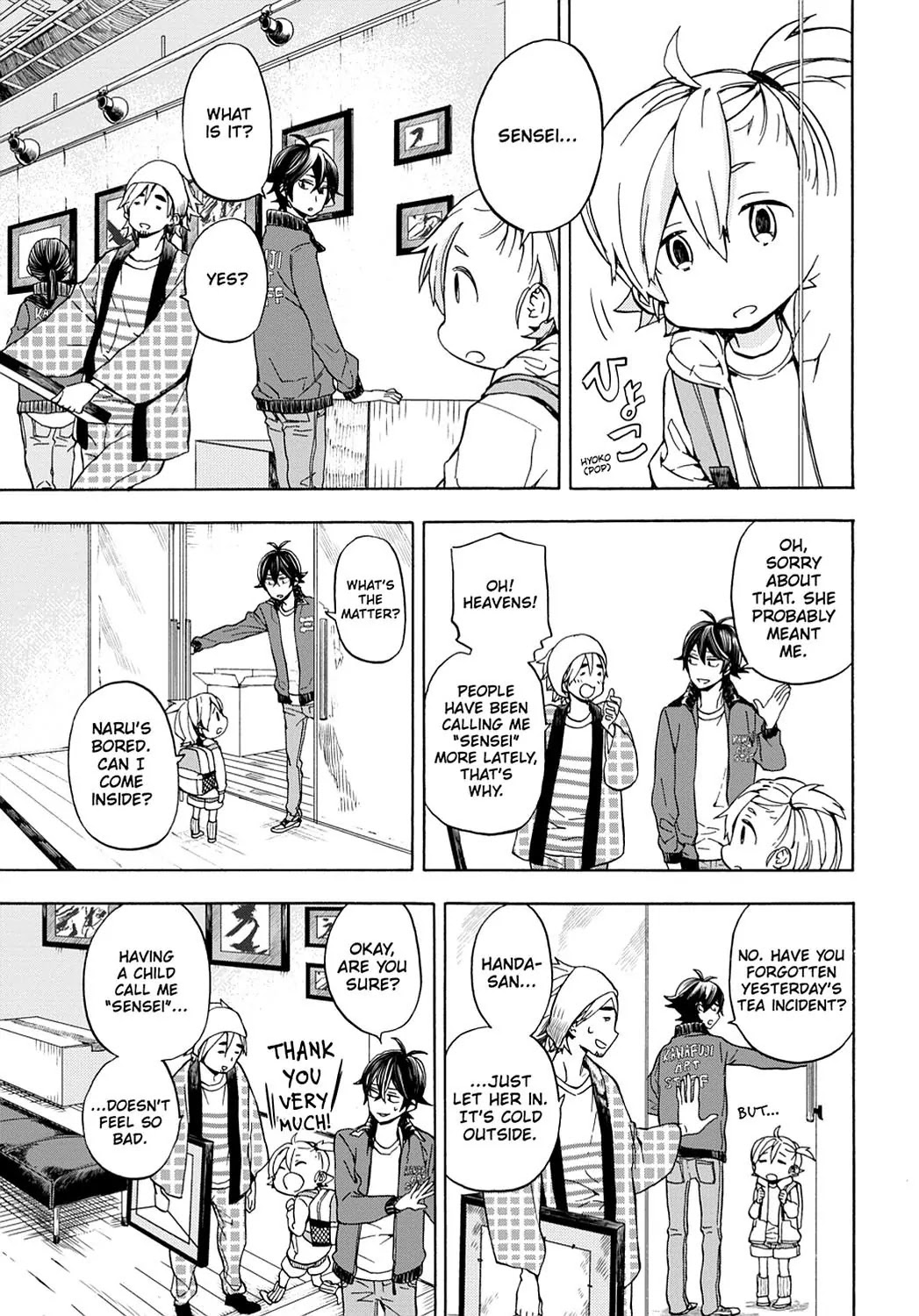 Barakamon Chapter 99 page 17 - Chapter 99: Modo?/Going Home?