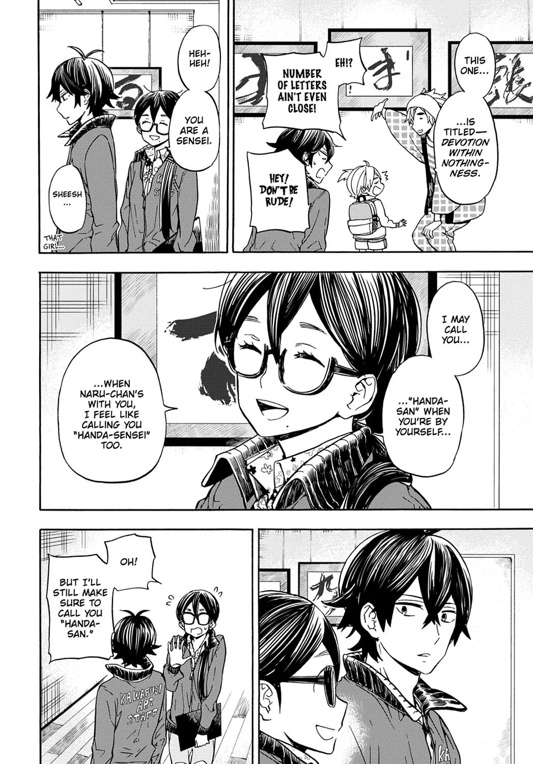 Barakamon Chapter 99 page 20 - Chapter 99: Modo?/Going Home?