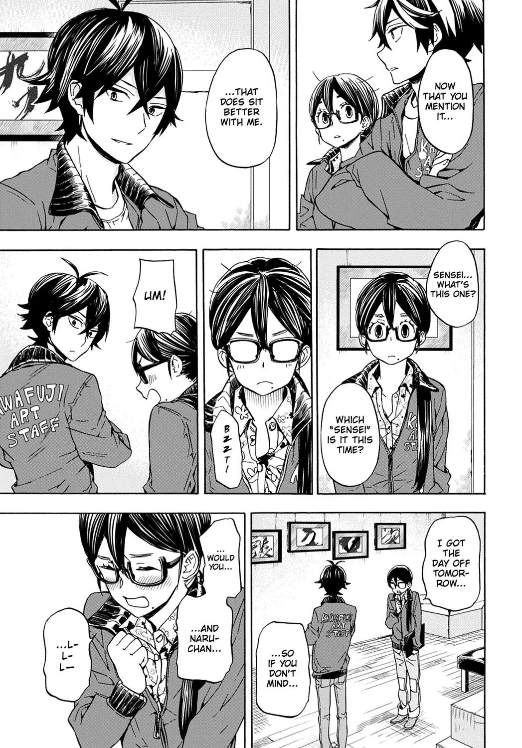 Barakamon Chapter 99 page 21 - Chapter 99: Modo?/Going Home?